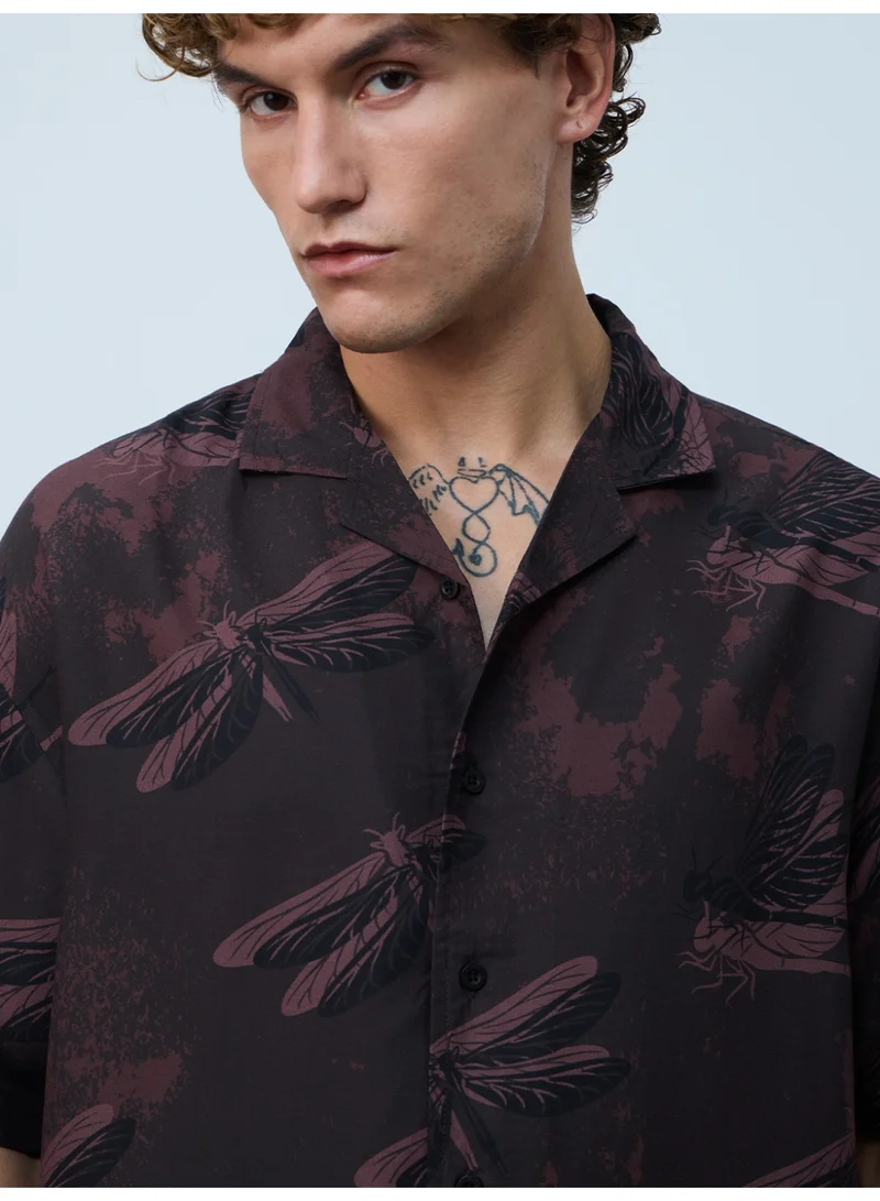 The Souled Store  Oversized Shirt: Dragonfly Men  | Best Price UAE